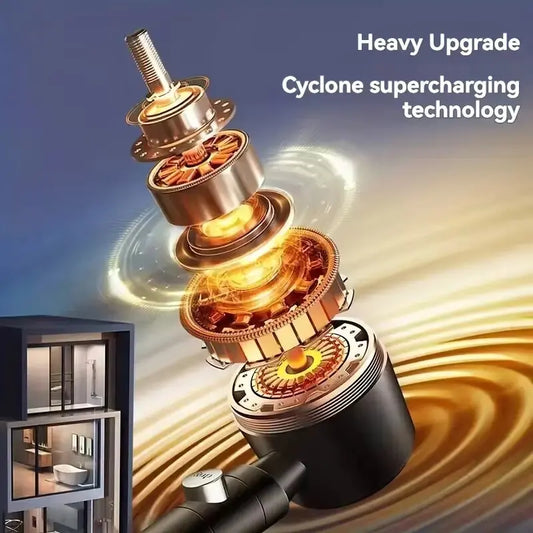 5 Modes Spray Water Saving Shower Head ABS Handheld Spa Showerheads Large Flow Portable Bathroom Filter Shower Faucet Nozzle Set