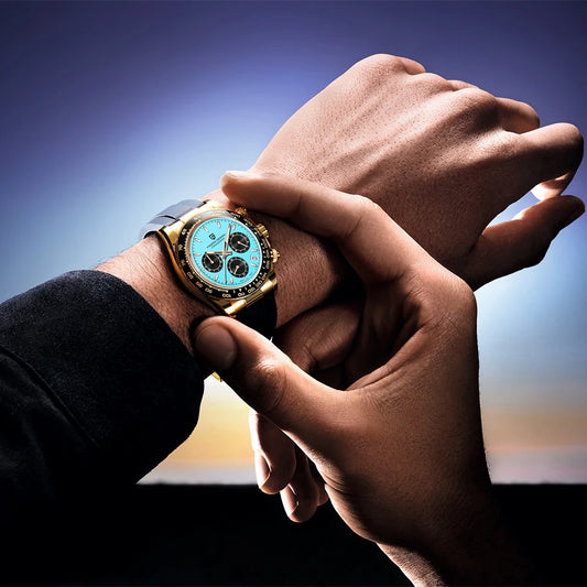 2025 New PAGANI DESIGN 40MM Men's Multifunctional Quartz Watches VK63 Sapphire Glass Chronometer Luxurys Business Watch for Men