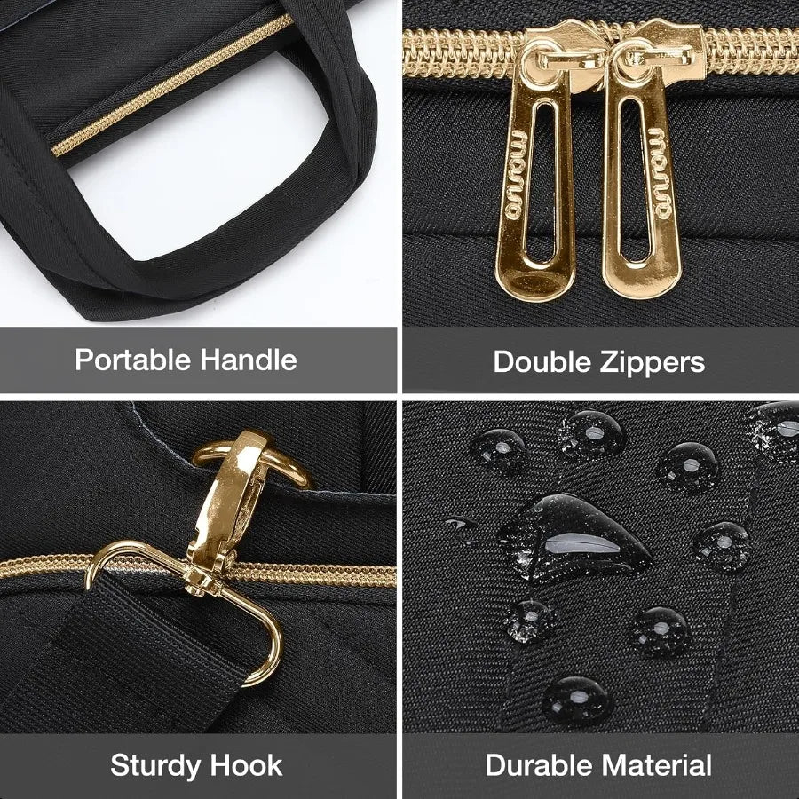 360 Protective Laptop Shoulder Bag1515.6 inch Computer Bag Compatible with Book Pro 16 HP Dell Asus Notebook Menger Briefcase w