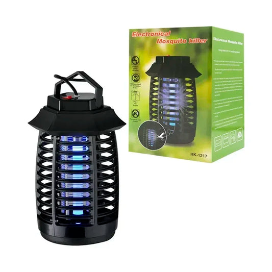 [GD] Hanging Mosquito Killer Lamp, UV Light, Hexagonal Design, Plastic, with Handle / hk-1217 / electronical
