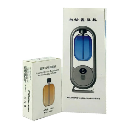 [GD] Fragrance diffuser humidifier kit with RGB LED light + 50ml bottle of essence / essential oil