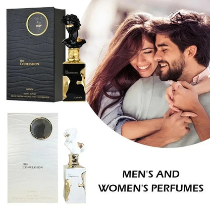 100ml Lattafa His Confession Fragrance Parfum Longlasting Fragrance Unisex Perfume Spray Luxury Arabic Fragrance For Men & Women