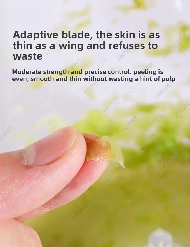 Automatic Fruit Peeler Machine Wireless Portable  Grape/Apple/ Garlic/plum/Peach Peeler for Home, Fast & Easy Kitchen Gadget