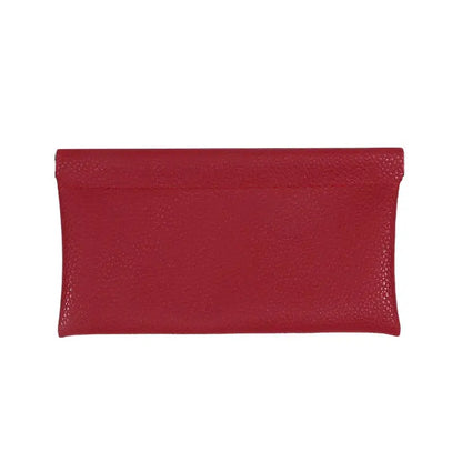 Self-Closing Artificial Leather Long Wallet Passport Driver's License ID Holder Headphone Data Cable Storage Cash Pouch