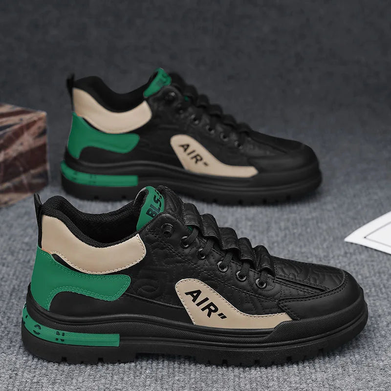 Brand Men's Sneakers High Quality Running Shoes for Men Comfortable Lace Up Flat Shoes Winter Outdoor Mens tennis Shoes 2025 New