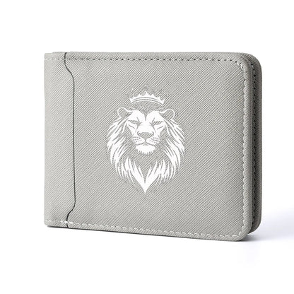 New Men's Wallet Short Ultra-Thin Personalized Design Multi-Card Slot Man's Wallet Multi-Functional Credit Card Holder