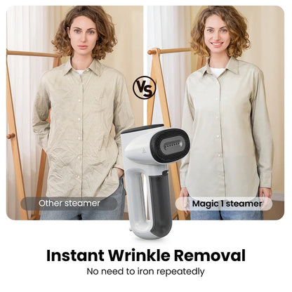 Neakasa Portable Electric Clothes Steam Iron with Mite Removal & Self-Suction for Travel & Home