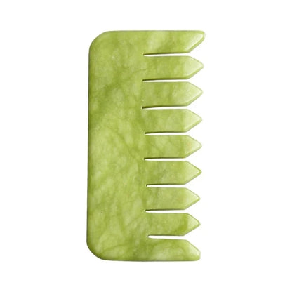 Natural Green Xiuyu Gua Sha Board Jade Stone Massager For SPA Acupuncture Body Scraping Gouache Scraper Facial Beauty Tool