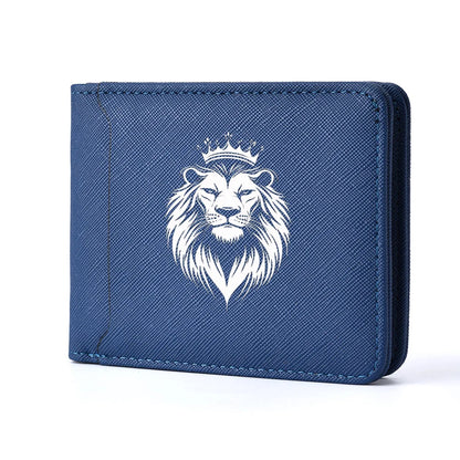 New Men's Wallet Short Ultra-Thin Personalized Design Multi-Card Slot Man's Wallet Multi-Functional Credit Card Holder
