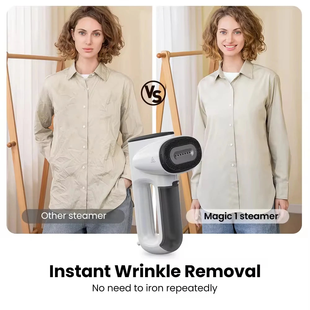 Electric Iron Absorption Type Hand-held Hanging Ironing Machine with Self-Priming Automatic Vacuum and Garment Steaming Function