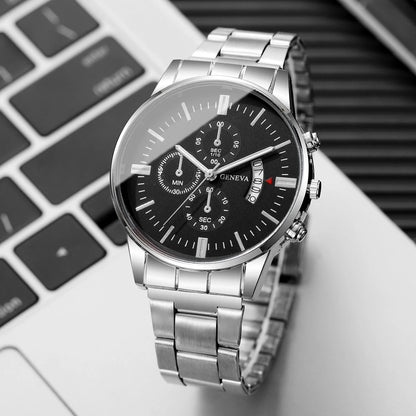 Fashion Men Business Watches Luxury Calendar Quartz Watch for Man Clock Relogio Masculino Montre Homme（Without Box）