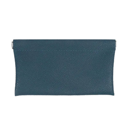 Self-Closing Artificial Leather Long Wallet Passport Driver's License ID Holder Headphone Data Cable Storage Cash Pouch