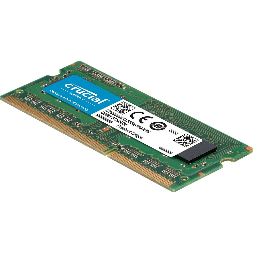 Crucial Memoria RAM DDR3L 16GB 1600MHz PC3L-12800S 204Pin 1.35V SODIMM Memory DDR3 16GB 1600MHz PC3-12800 Laptop Notebook RAMs