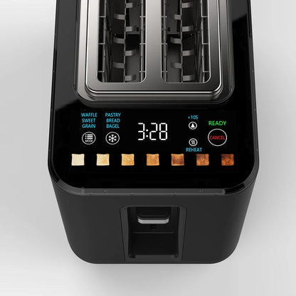 Smart Digital Touch Screen Toaster Skd Supplier Sandwich Maker Toaster with Sandwich Clamps