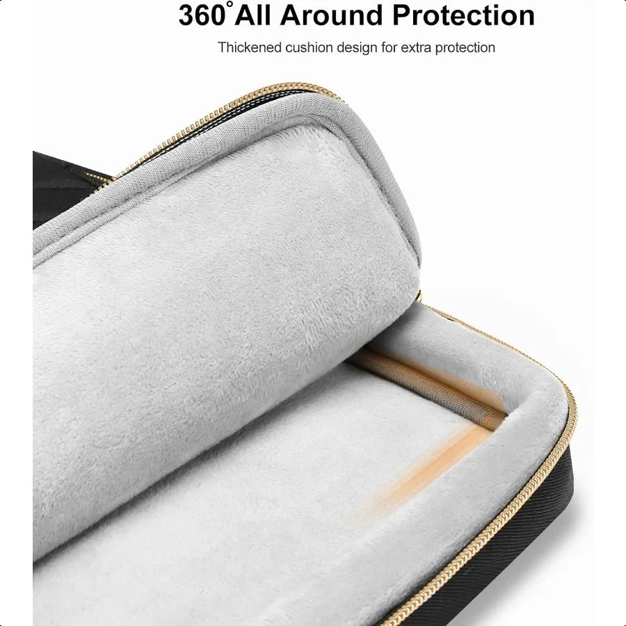 360 Protective Laptop Shoulder Bag1515.6 inch Computer Bag Compatible with Book Pro 16 HP Dell Asus Notebook Menger Briefcase w