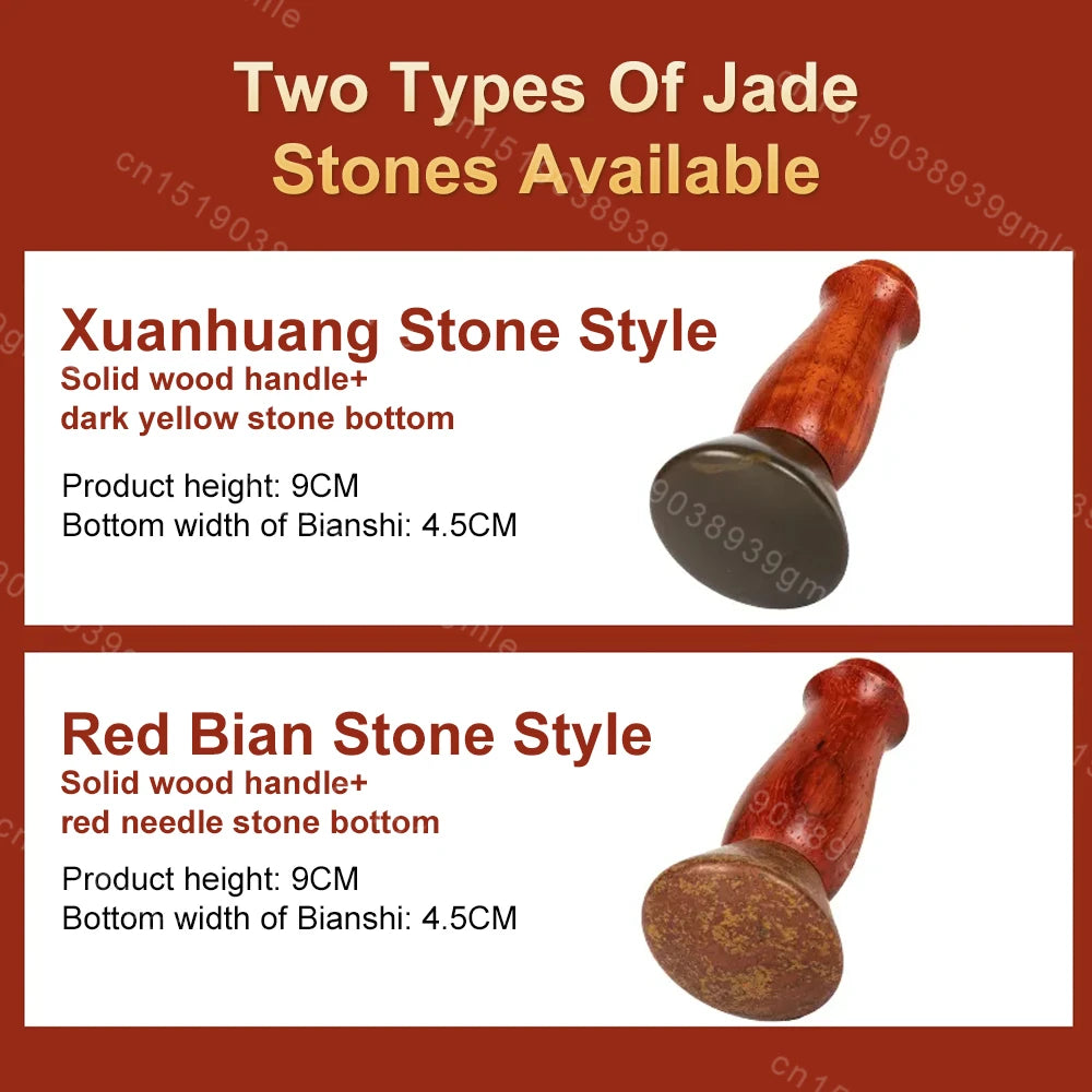 Electric Heating Bian Stone Hot Compress Body Massage Spa Care Lifting Skin Remove Wrinkles Guasha Massager Facial Lifting Tool