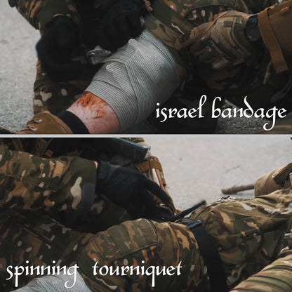 First Aid Kit Pouch Supplied full set Molle To Configure Survival kit Outdoor Emergency Kit Trauma Outdoor Gear IFAK EMT