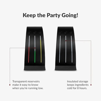 Garden Furniture   Bar 360 Cocktail Drink Mixer, Margarita Cocktail Maker Machine, Cocktail and Mocktail Drink Maker,