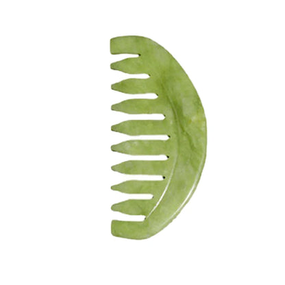 Natural Green Xiuyu Gua Sha Board Jade Stone Massager For SPA Acupuncture Body Scraping Gouache Scraper Facial Beauty Tool