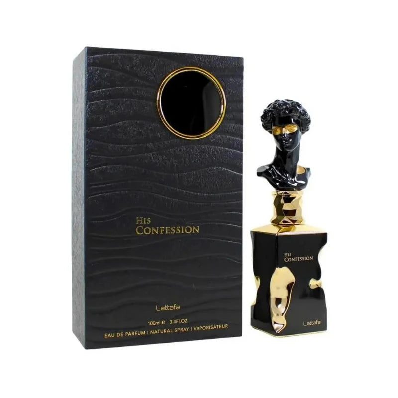 100ml Lattafa His Confession Fragrance Parfum Longlasting Fragrance Unisex Perfume Spray Luxury Arabic Fragrance For Men & Women