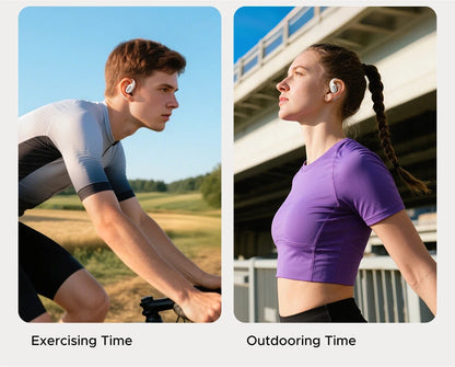 UGREEN FitBuds Open-Ear Headphones Earphones, Ear-hook TWS True-Wireless Bluetooth 6.0 Wireless Earbuds, Spatial Audio, 30H play