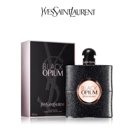 Yves Saint Laurent YSL Black Opium Eau de Parfum EDP for Women 30/50/90 ml, YSL Original Women‘s Perfume, Beauty Makeup