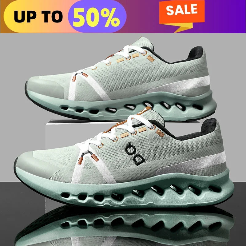 NEW Men Sports Running Shoes Casual Marathon Sneakers Breathable Lightweight Comfort Luxury Brand Men Athletic Tenis Sneakers