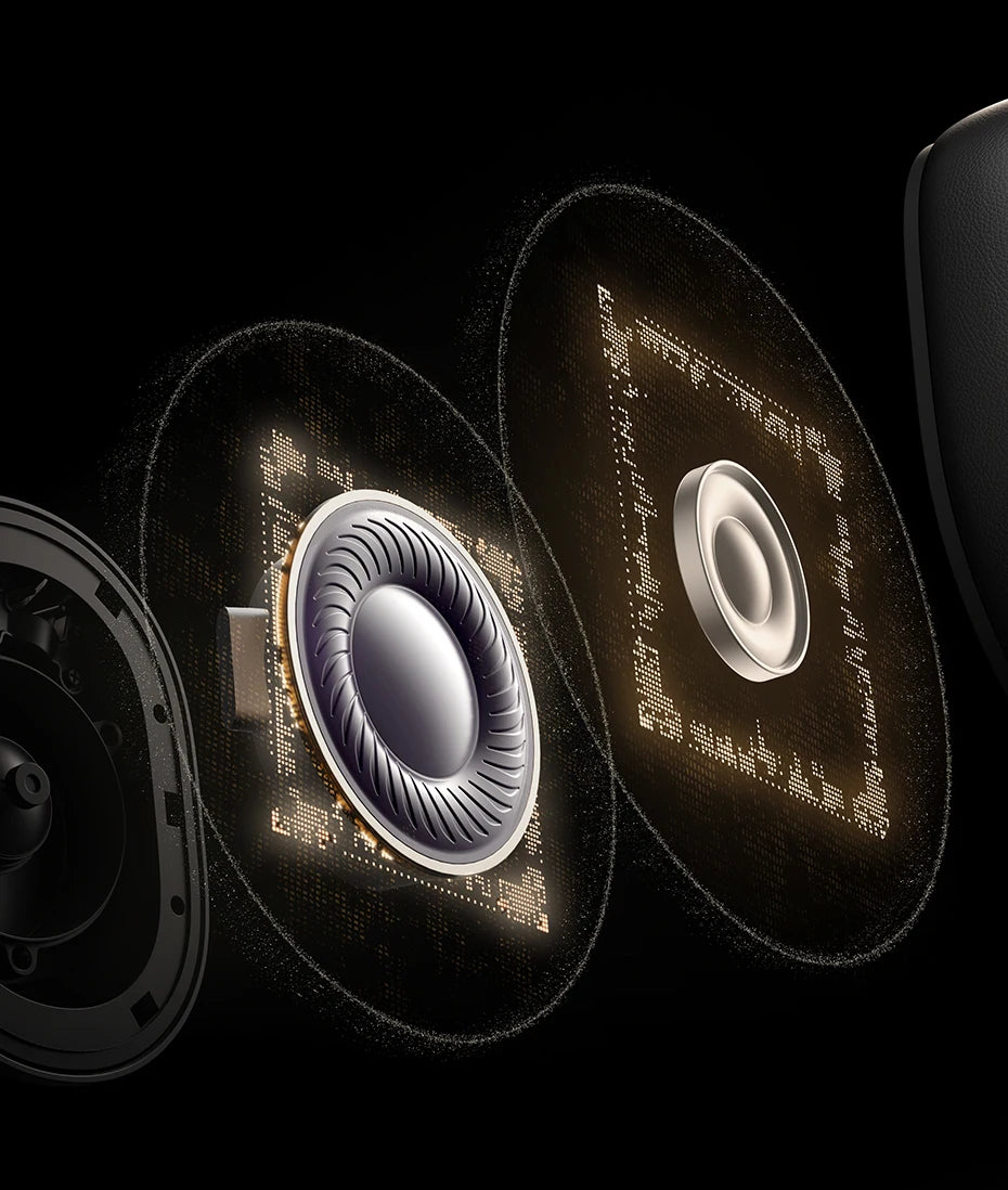 UGREEN Max5c Wireless Bluetooth Headphones 43dB Hybrid Active Noise Cancellation Hi-Res LDAC 75H Spatial Audio Earbuds Headset