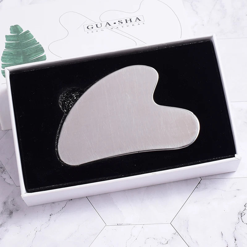 Wholesale Jade Guasha Tool Care Face Massager Natural Stone Crystal Massage Beauty Body Traditional SPA Healing Health Tools